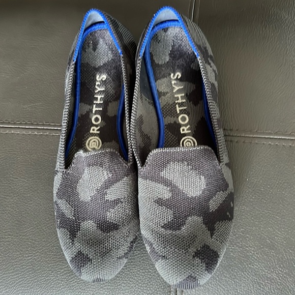 Rothy's Shoes - Rothys The Loafers Dark Gray Camo Luxury Flats Loafers